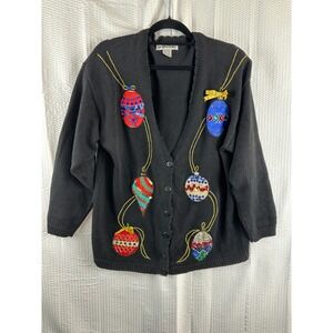 Jacque & Koko Ramie blend Christmas sweater size 18/20